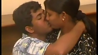 Amateur Indian Couple'S Seductive Encounter In The Bedroom