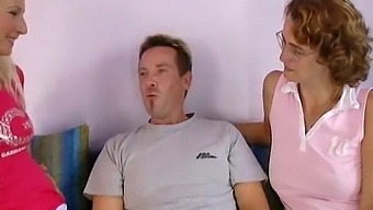 Gina'S Casting: Sara And Klaus Indulge In 3some With Her