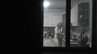 Outdoor Seduction: Naked Neighbor Cooks Dinner For Husband