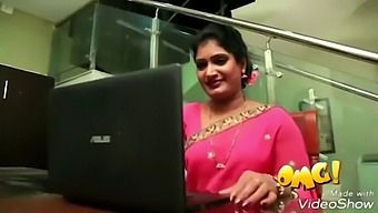 Small-Titted Indian Teen Aunty'S Homemade Solo Massage Session
