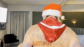 Mrs. Claus Showcasing Her Sexy Rear End To A Well-Behaved Youngster. View The Entire Video On Cassiflix.