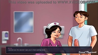 A Sexually Aroused Nurse Performs An Exceptional Oral Sex On Me During The Summer
