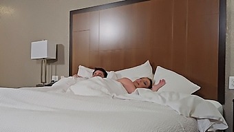 Blonde And Stepson Break Taboo In Hotel Room