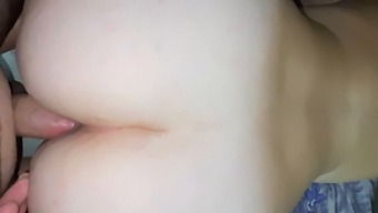 A Teenage Girl Assists In Ejaculation Inside A Vagina