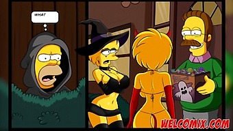 Halloween Special With The Simpsons In Adult Cartoons.