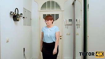 Martin Spell And Redhead Teacher In Intimate Lesson