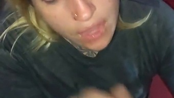 Get Ready To Be Amazed By The Deep Throat Skills Of This Stunning Slut