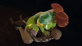 Ogre Prince Shrek'S Passionate Encounter With Princess Fiona, Featuring A 3d Porn Experience