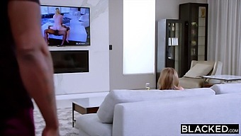 Blonde Babe Enjoys Deep Bbc Pounding In 69 Position