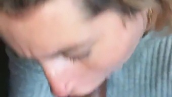 My Girlfriend Takes A Deep Throat And Swallows My Cum