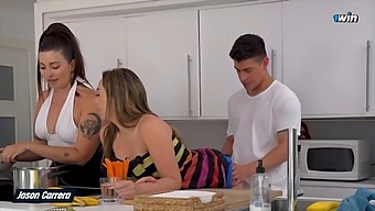 Best Friend Of My Girlfriend Stayed For A Few Days And Me And Her Had Sex And Then We Found Out That There Is A Hot Threesome.