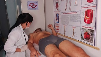 The Boy Got Excited In Front Of The Nurse, And It Was Awkward.